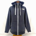 【中古】 ザ・ノースフェイス THE NORTH FACE Rearview Full Zip Hoodie リアビューフルジップフーディ ブラック/黒 サイズL 中国製 メンズ パーカー コットン NT12340 05w11471 【館林店】(4)