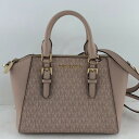 【中古】 マイケルコース Michael Kors シグネチャー ミディアム メッセンジャー ピンク レディース 2wayバッグ バッグ 35S9GC6M6B ...