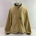 04w3936▽※【中古】HELAS ヘラス フリースジャケット Lサイズ スケボーブランド カリフォルニアストリート ベージュ タグ付き【八王子店】