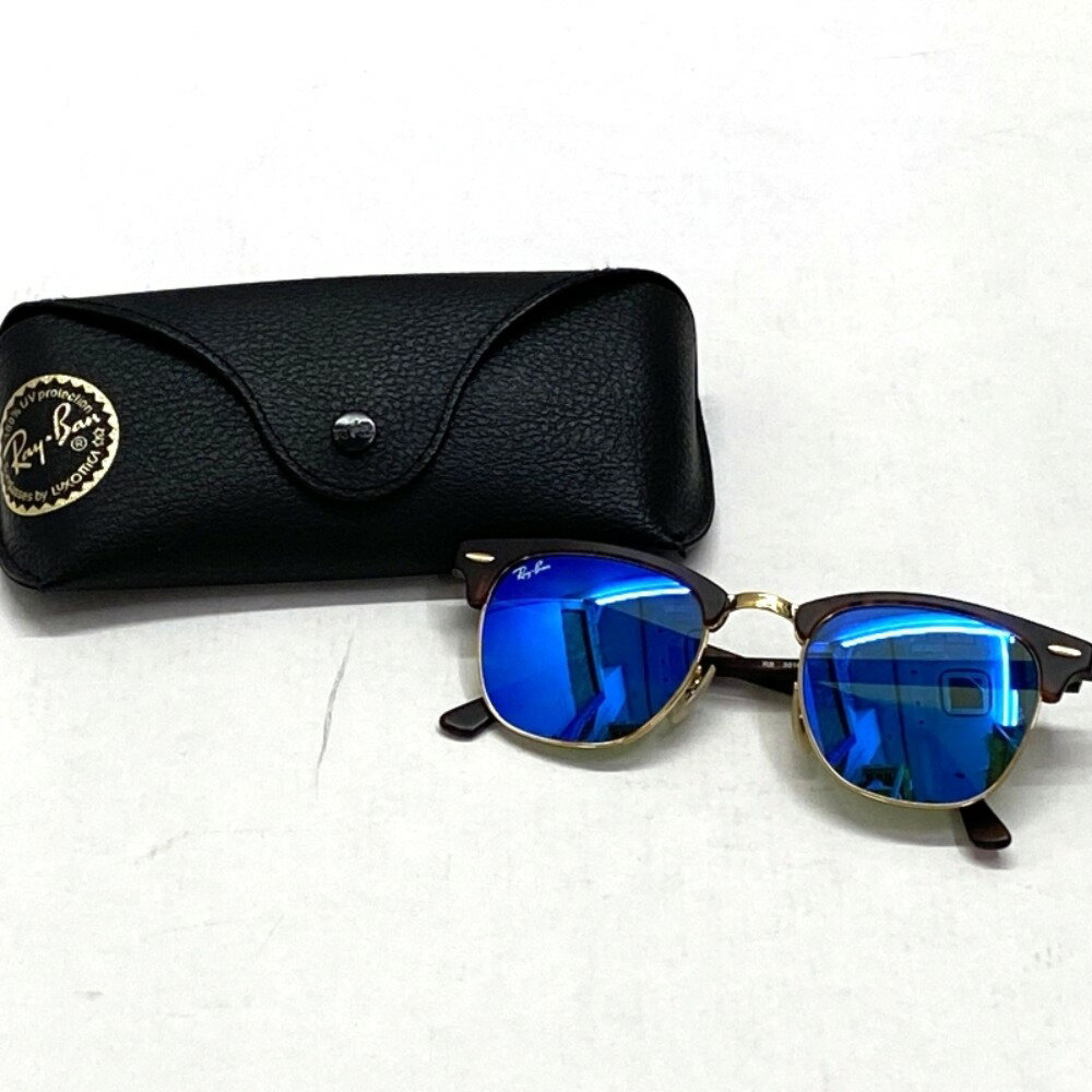 【中古】 Ray-Ban レイバン CLUBMASTER クラブマスター サングラス RB3016 ケース付き 03w16189【入間店】