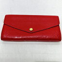 【中古】 ルイ・ヴィトン LOUIS VUITTON 【LOUIS VUITTON】ルイ・ヴィトン モノグラムアンプラント ポルトフォイユ・サラ 二つ折り長財布 スリーズ 長財布 06w10644 【三郷店】