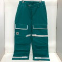 【中古】 9090 ナインティナインティ Reflector Line Balloon Pants グリーン サイズM 中国製 メンズ パンツ コットン NN1135 02w15400 【牛久店】