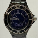 04w4252▽※【中古】D&G ドルガバ メンズ 腕時計 ANCHOR アンカー DW0663 ドルチェ&ガッバーナ ブラック【八王子店】