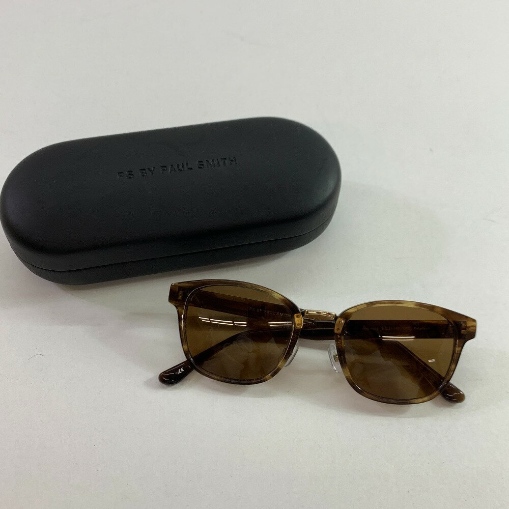 04w4253▽※【中古】PS by Paul Smith ピーエスバイポールスミス サングラス PPS-1002 51□21-145 LBB PL ブラウンクリア【八王子店】