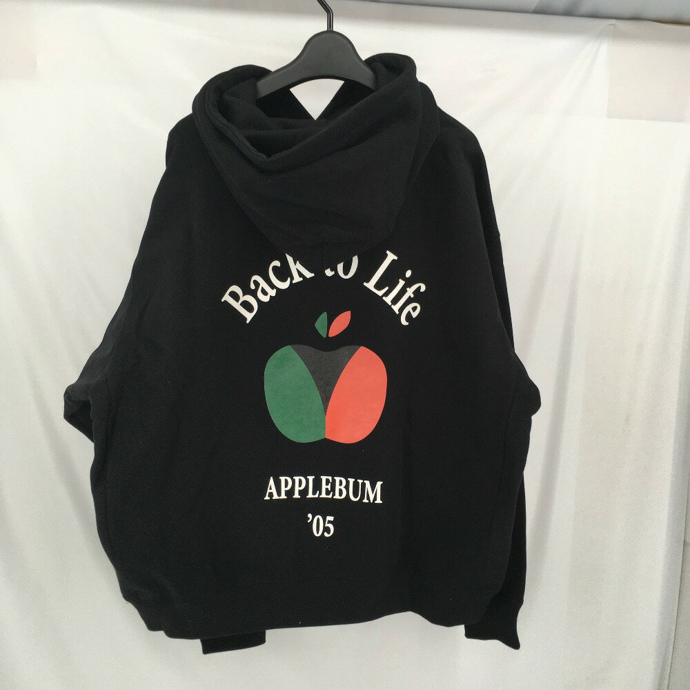 【中古】 アップルバム APPLEBUM パーカー ブラック/黒 サイズXL 中国製 メンズ コットン 05w12377 【館林店】