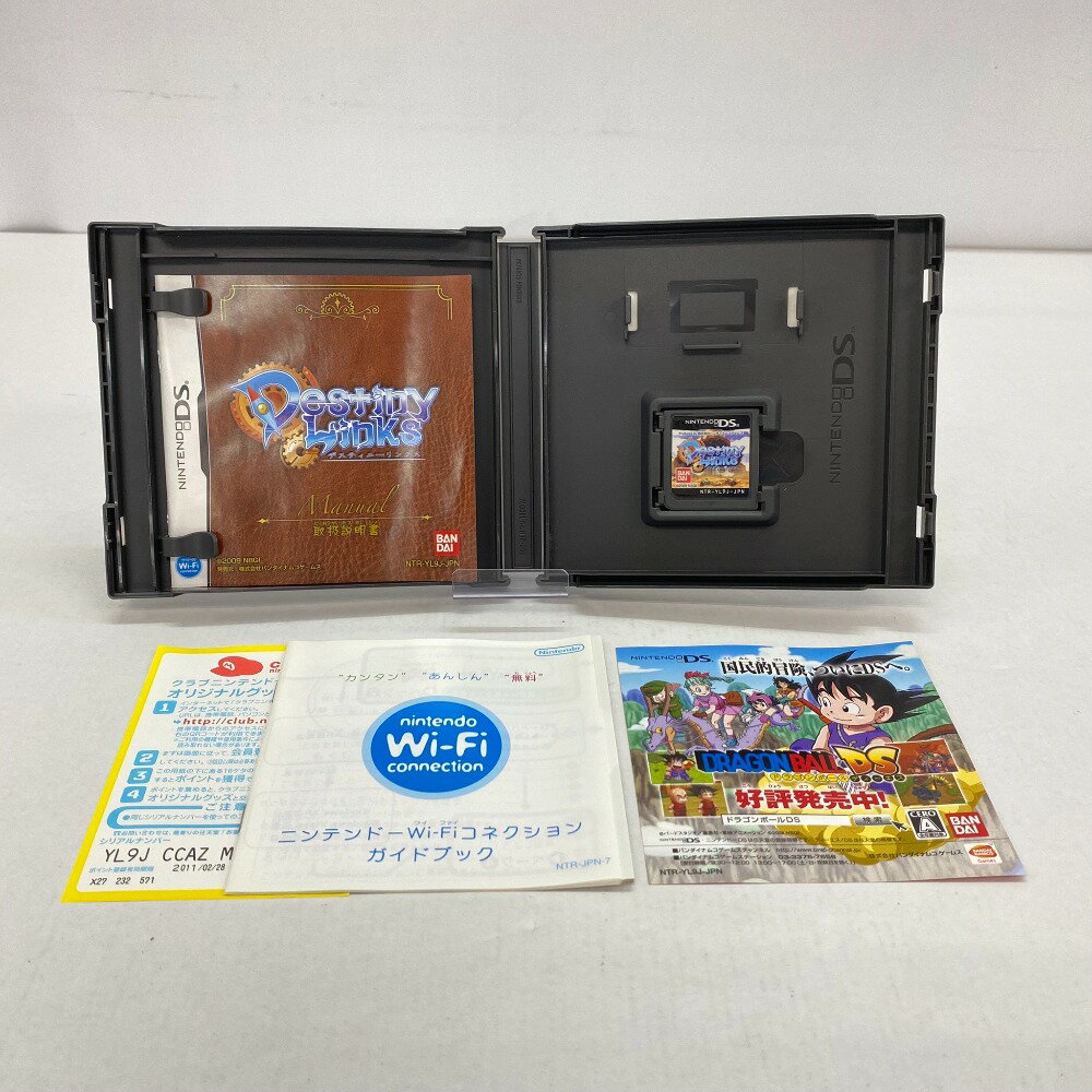 【中古】 バンダイナムコ BANDAI NAMCO デスティニー リンクス ゲームソフト Nintendo DS NTR-YL9J-JPN 05w12276T 【館林店】