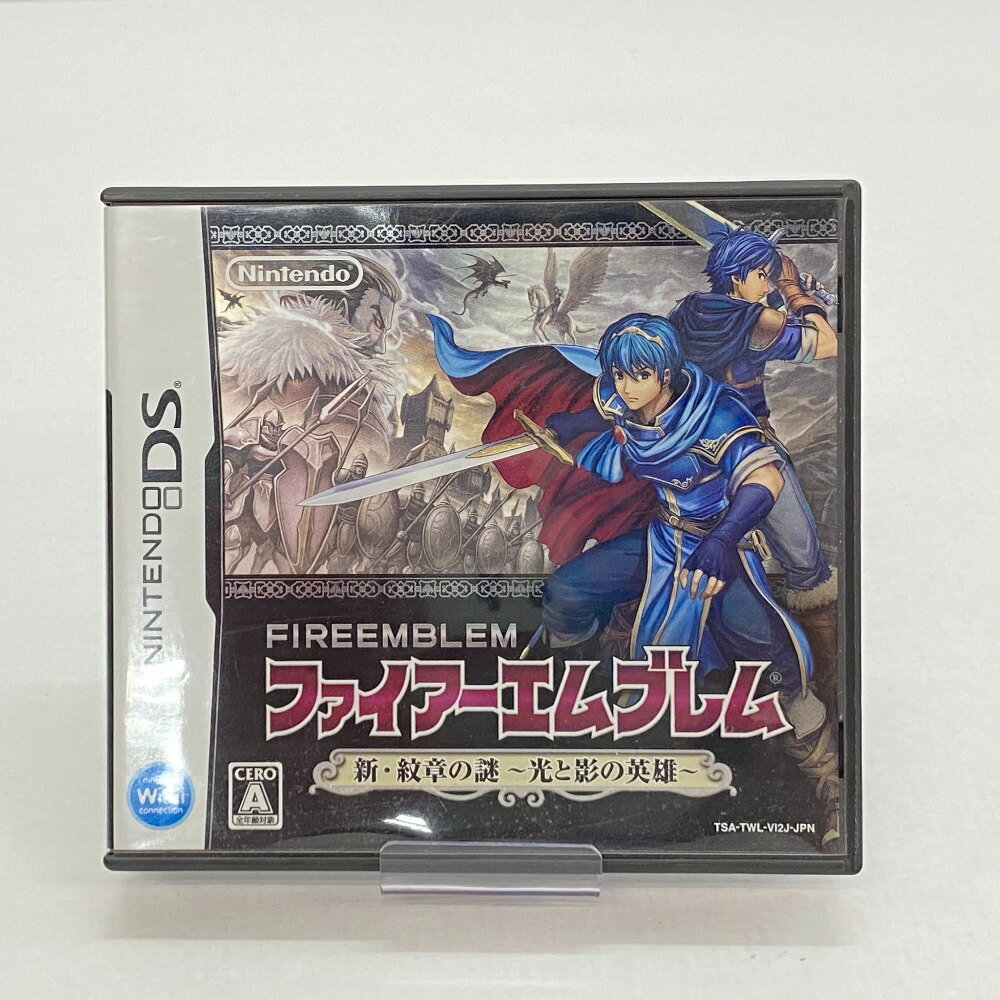 【中古】 任天堂 Nintendo ファイアーエムブレム 新・紋章の謎 光と影の英雄 ゲームソフト Nintendo DS NTR-TWL-VI2J-JPN 05w12278T 【館林店】
