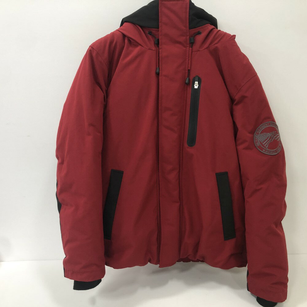 【中古】 AVIREX ダウンジャケット 783-4953001 6102210 Red&Black メンズL ダウンジャケット 07w26362 【大和店】