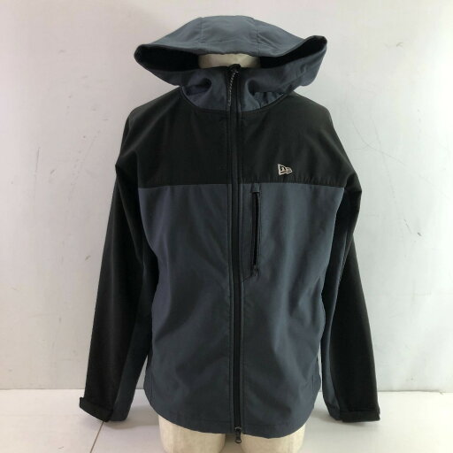 04w4403∞※【中古】 NEW ERA ニューエラ シェルジャケット フラッグロゴ グレー L【八王子店】 04w4403∞※【中古】 NEW ERA ニューエラ シェルジャケット フラッグロゴ グレー L【八王子店】
