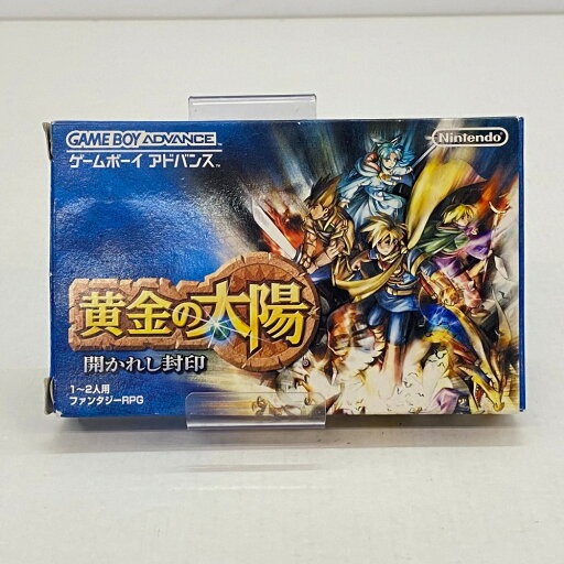 【中古】 任天堂 Nintendo 黄金の太陽 開かれし封印 ゲームソフト ゲームボーイアドバンス AGB-P-AGSJ 05w12409T 【館林店】 【中古】 任天堂 Nintendo 黄金の太陽 開かれし封印 ゲームソフト ゲームボーイアドバンス AGB-P-AGSJ 05w12409T 【館林店】