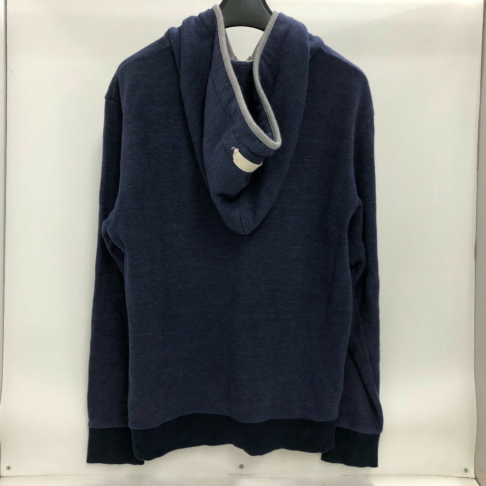 【中古】 CLUCT クラクト ネイビー サイズL 日本製 メンズ パーカー コットン 02w15740 【牛久店】