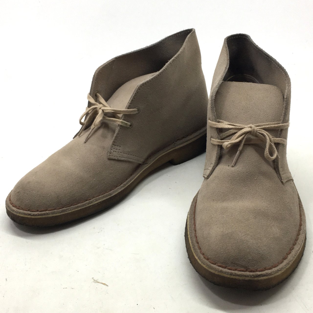 【中古】 クラークス Clarks US9 メンズ デザートブーツ 13292 箱無し 靴 01w-4466 【結城店】