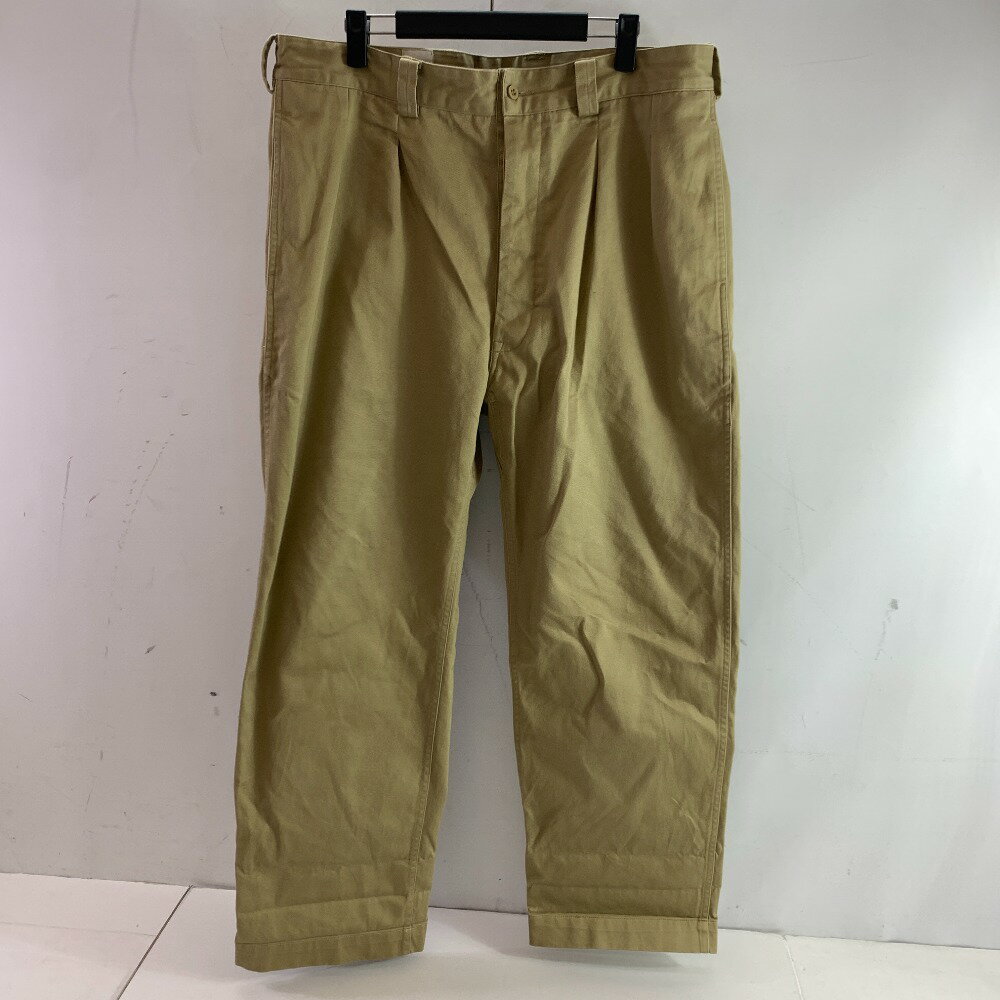 04w4303▽※【中古】WAIPER.inc ワイパーインク フレンチミリタリーパンツ M-52 メンズ ボトムス ロングパンツ ミリタリー 軍パン 26サイズ ベージュ【八王子店】
