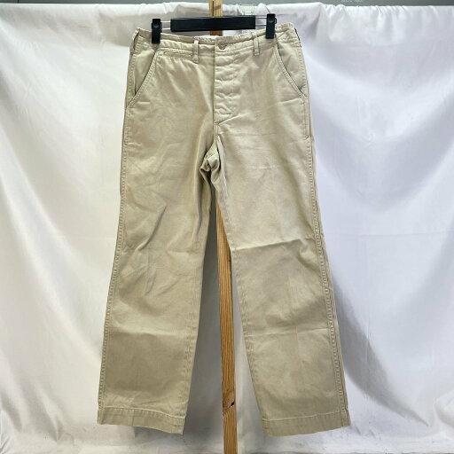 【中古】 TOYS McCOY トイズマッコイ GREAT ESCAPE ""V.HILTS"" STEVE McQUEEN TROUSERS マックイーン チノパンツ ベージュ サイズ32 日本製 メンズ コットン 01w-4565 【結城店】 【中古】 TOYS McCOY トイズマッコイ GREAT ESCAPE ""V.HILTS"" STEVE McQUEEN TROUSERS マックイーン チノパンツ ベージュ サイズ32 日本製 メンズ コットン 01w-4565 【結城店】