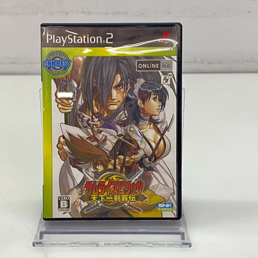 【中古】 SNK サムライスピリッツ 天下一剣客伝 ゲームソフト プレイステーション2 SLPS25736 05w12428T 【館林店】 【中古】 SNK サムライスピリッツ 天下一剣客伝 ゲームソフト プレイステーション2 SLPS25736 05w12428T 【館林店】