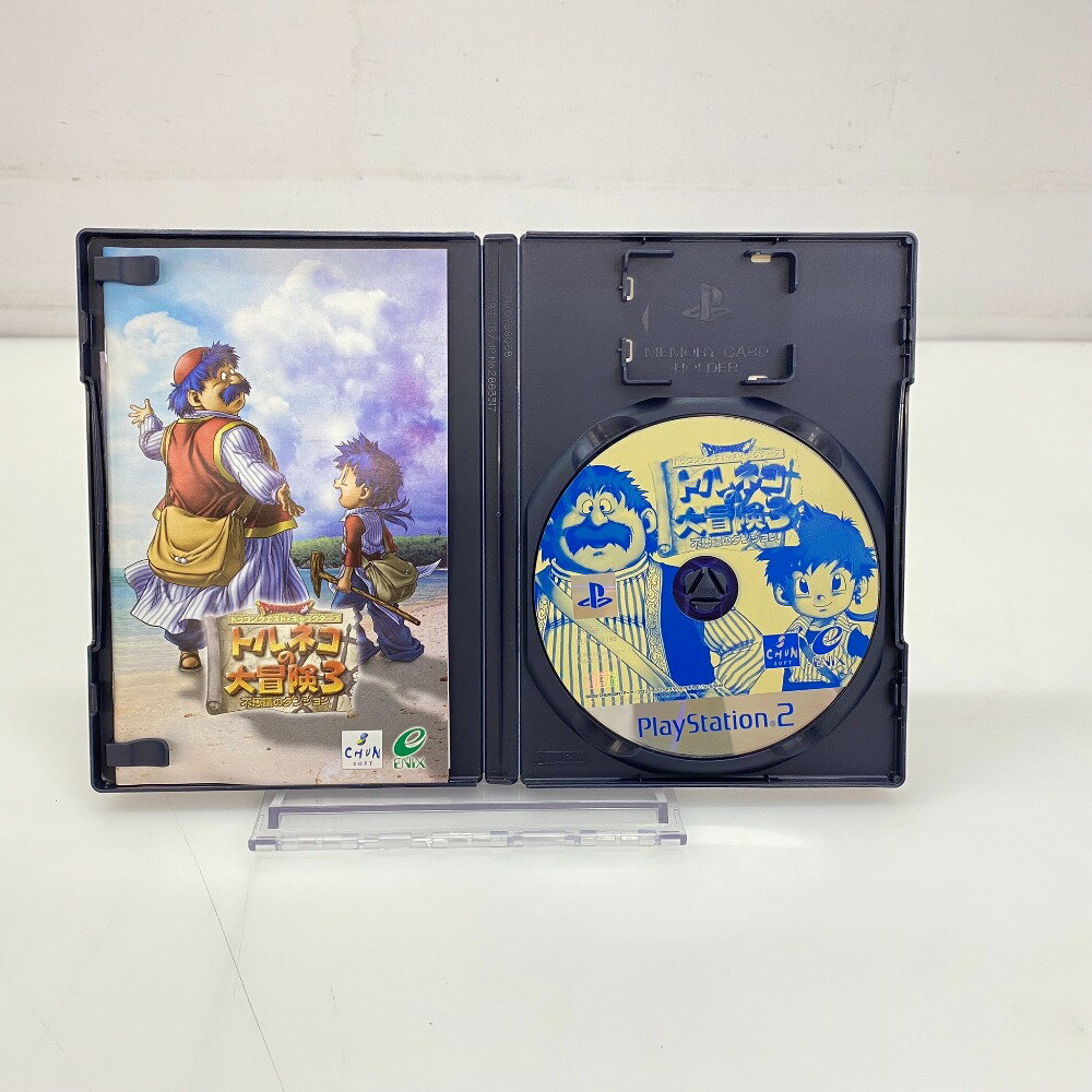 【中古】 SQUARE ENIX ドラゴンクエストキャラクターズ トルネコの大冒険3 不思議のダンジョン ゲームソフト プレイステーション2 05w12430T 【館林店】