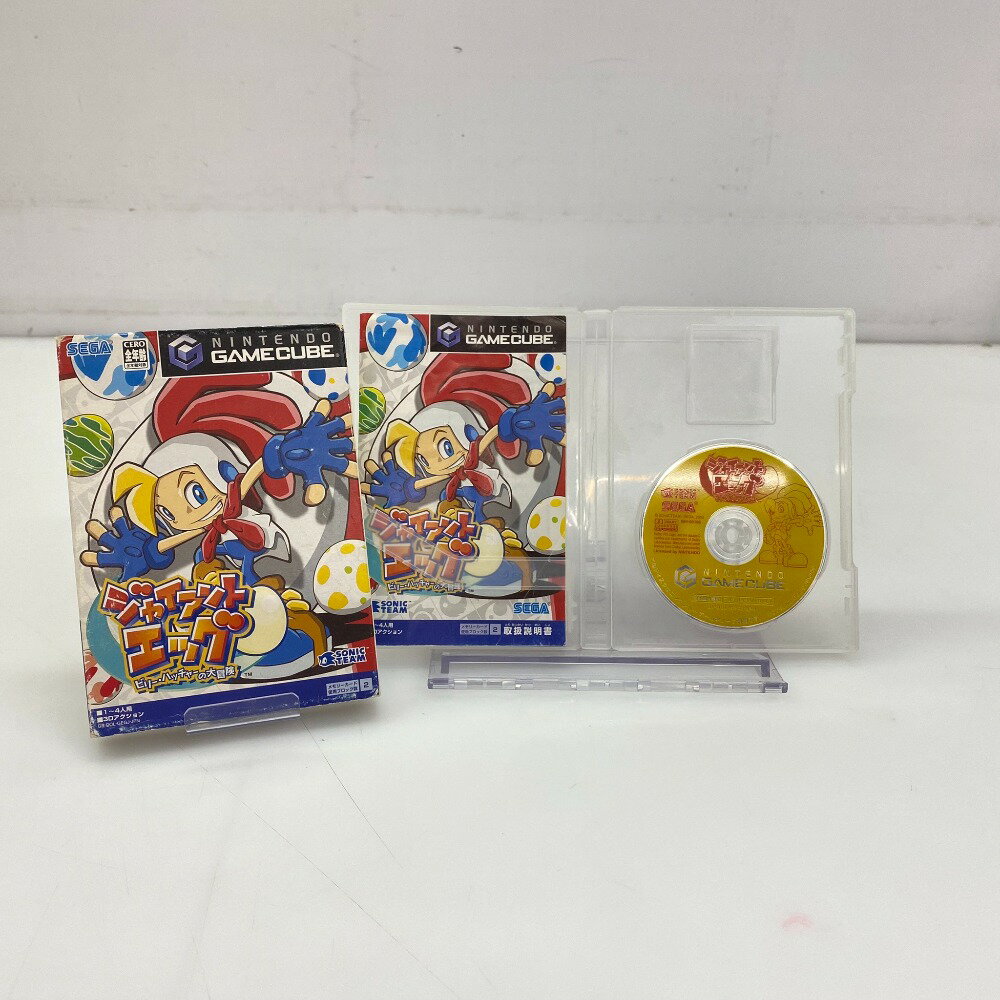 【中古】 セガ SEGA ジャイアントエッグ ビリー・ハッチャーの大冒険 ゲームソフト ゲームキューブ GS-DOL-GEGJ-JPN 05w12462T 【館林店】