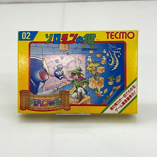【中古】 TECMO ソロモンの鍵 ゲームソフト ファミコン TCF-SK 05w12464T 【館林店】 【中古】 TECMO ソロモンの鍵 ゲームソフト ファミコン TCF-SK 05w12464T 【館林店】