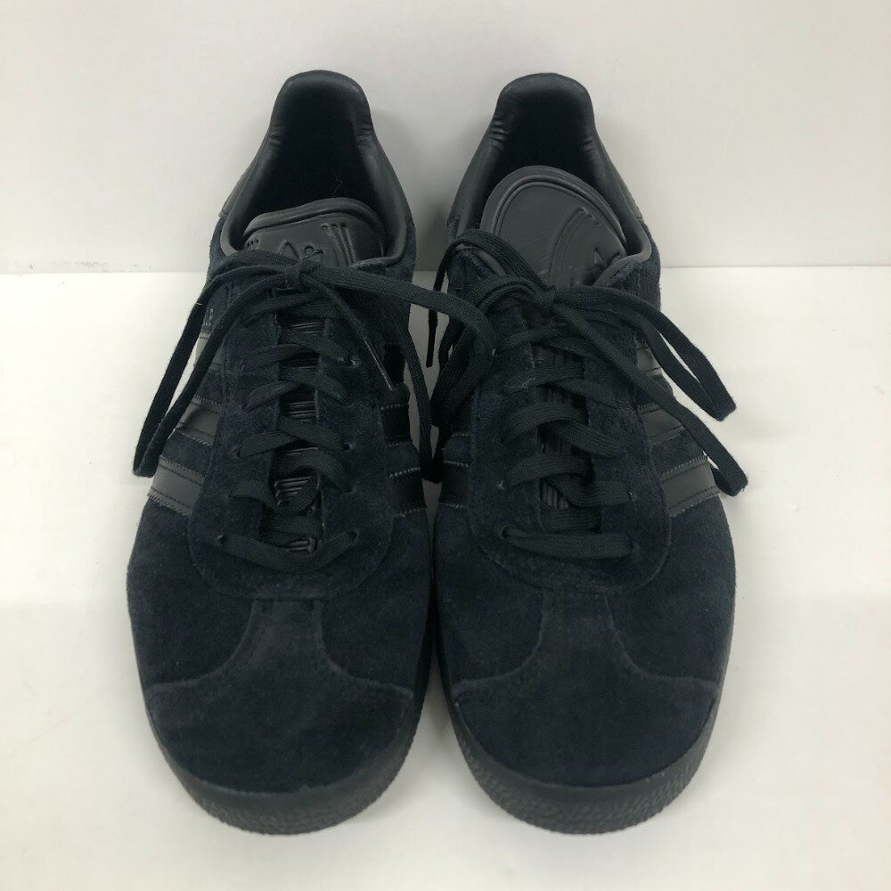 【中古】 アディダス adidas GAZELLE BLACK ガゼル ブラック スニーカー 26.5cm US8 UK8 EU42 08w10207 【水戸店】