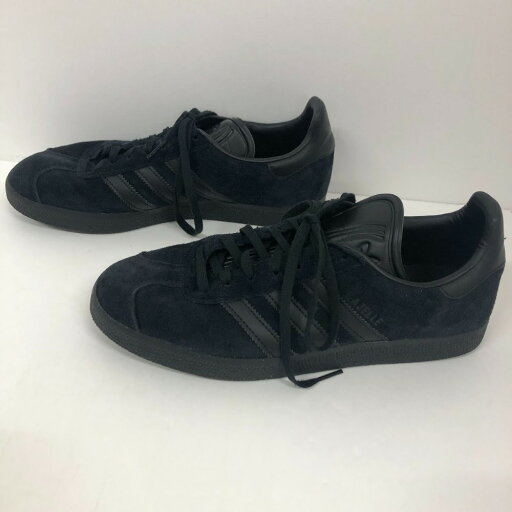 【中古】 アディダス adidas GAZELLE BLACK ガゼル ブラック スニーカー 26.5cm US8 UK8 EU42 08w10207 【水戸店】