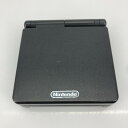 【GBASP】ゲームボーイアドバンスSP 本体のみ ブラック *動作確認済み* ◎中古品◎ ゲームハード 05w12712T 【館林店】