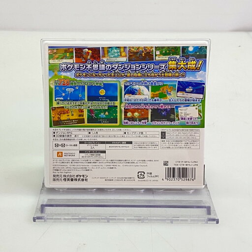 【中古】 (株)ポケモン ポケモン 超不思議のダンジョン ゲームソフト Nintendo 3DS・2DS LNA-CTR-BPXJ-JPN 05w12484T 【館林店】