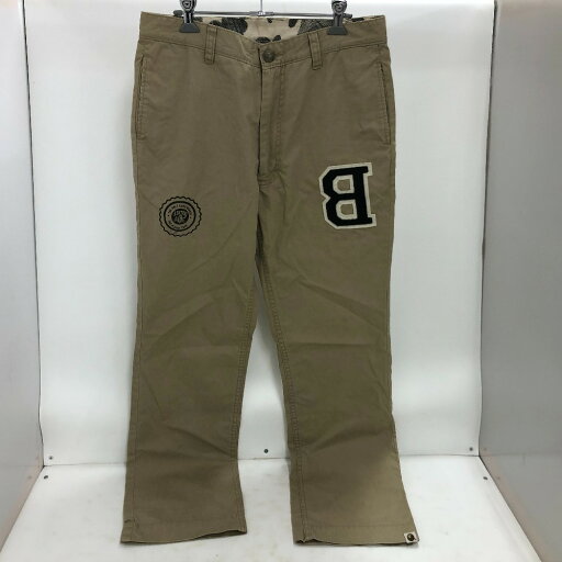 【中古】 アベイシングエイプ A BATHING APE チノパン ワークパンツ ベージュ サイズM 日本製 メンズ パンツ コットン 1930-152-013 02w16644 【牛久店】 【中古】 アベイシングエイプ A BATHING APE チノパン ワークパンツ ベージュ サイズM 日本製 メンズ パンツ コットン 1930-152-013 02w16644 【牛久店】
