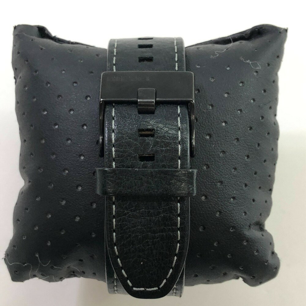 04w4439∞※【中古】 DIESEL ディーゼル 腕時計 MS9 DZ1945 ブラック 【八王子店】