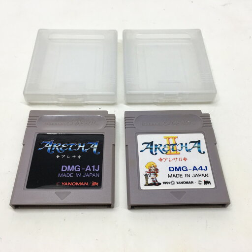 【中古】 〇 アレサ アレサII ソフトのみ ゲームボーイソフト 2点セット GB 動作確認済み 中古品 01w-4349 【結城店】 【中古】 〇 アレサ アレサII ソフトのみ ゲームボーイソフト 2点セット GB 動作確認済み 中古品 01w-4349 【結城店】