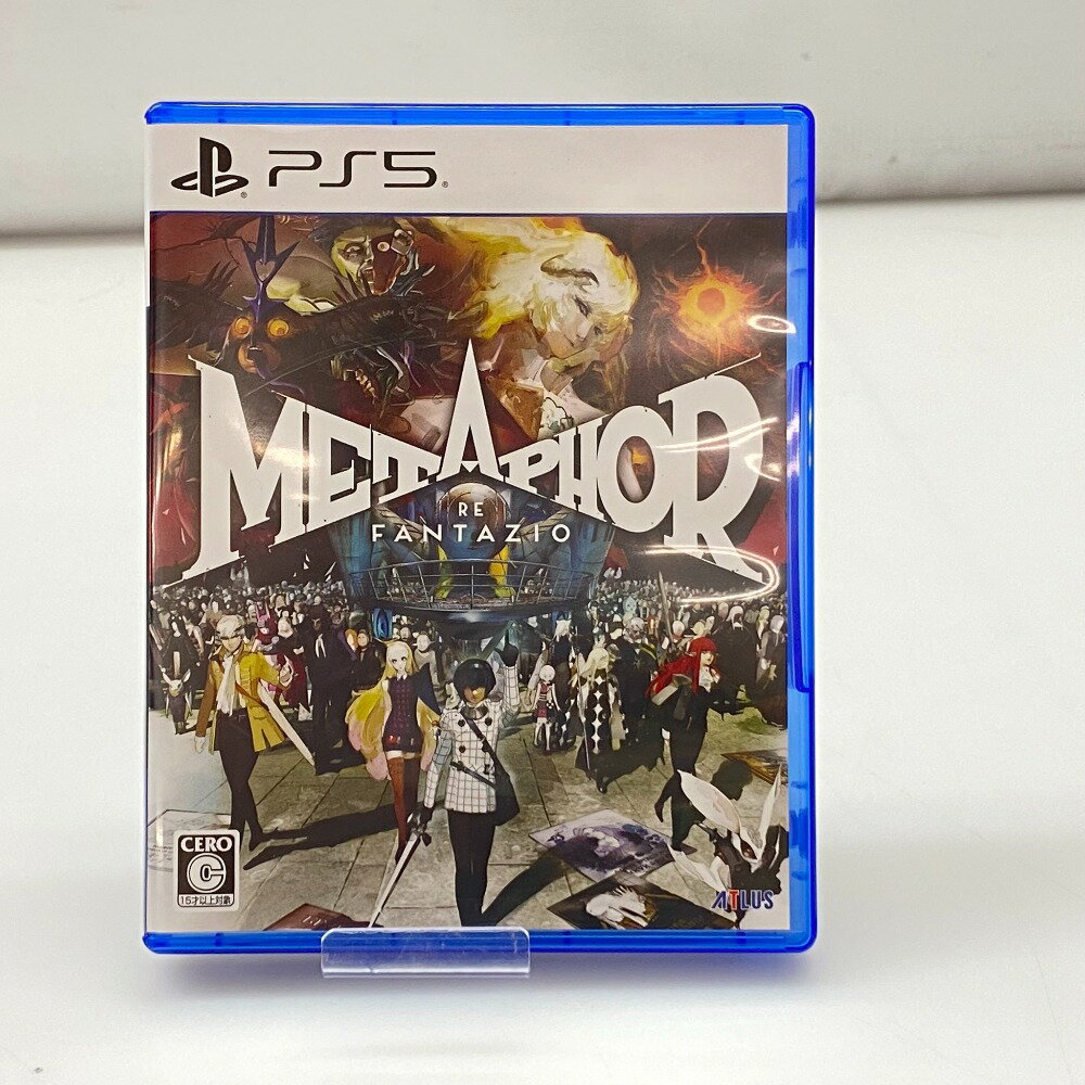 【中古】 ATLUS METAPHOR RE FANTAZIO ゲームソフト プレイステーション5 ELJM30475 05w12805T 【館林店】