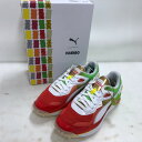 【中古】 プーマ PUMA × HARIBO ハリボー STREET RIDER FL & CA PRO FL ホワイト 25.0cm ベトナム製 レディース ...