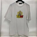【中古】 エクストララージ XLARGE プリントTシャツ ドラゴンボール18号 ホワイト サイズL 中国製 メンズ 半袖Tシャツ コットン 101222011067 02w16455 【牛久店】