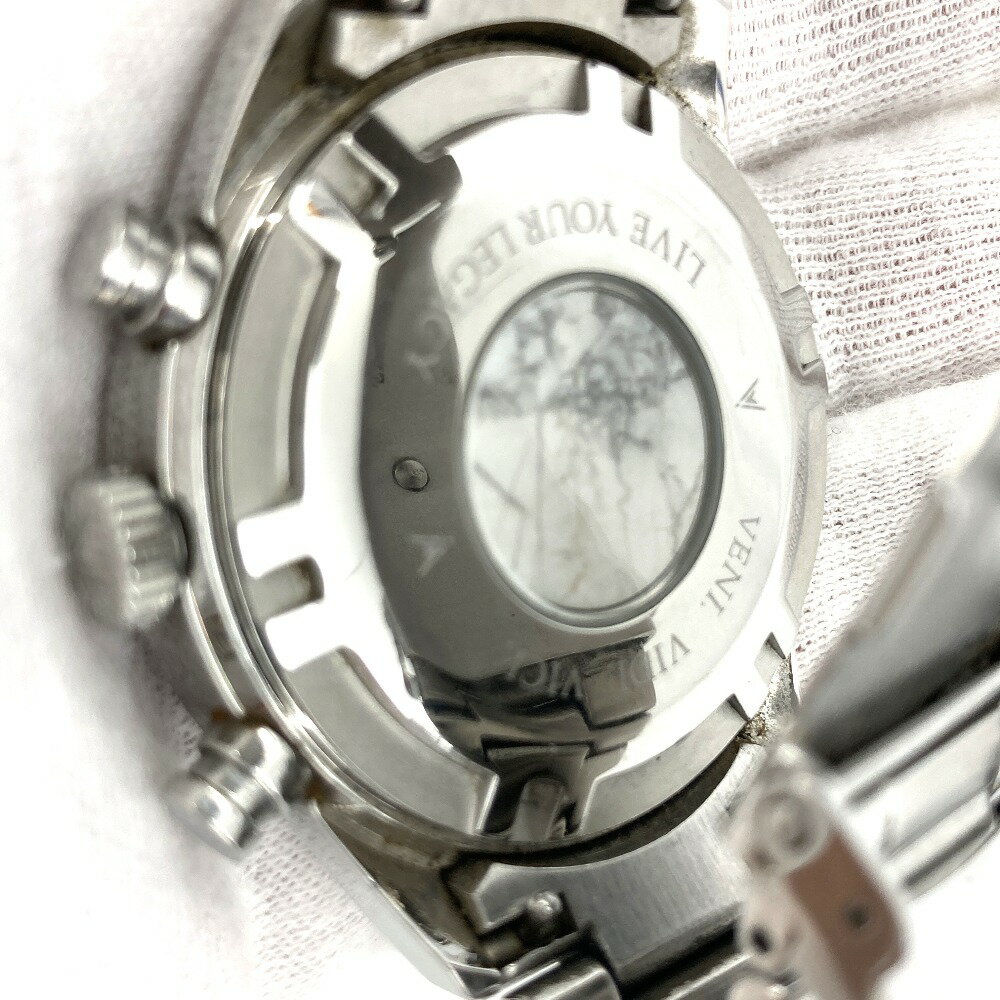 【中古】 ビンチェロ Vincero ブルー文字盤 腕時計 アナログ シルバー メンズ 05w12393 【館林店】