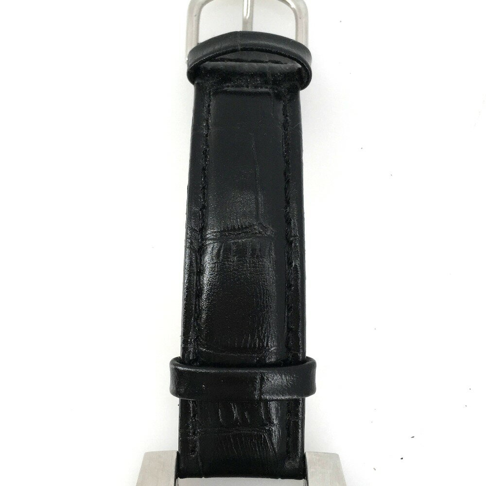 【中古】 ディーゼル DIESEL クオーツ ブラウン文字盤 腕時計 アナログ スクエア ライン シルバー メンズ DZ1090 05w13247 【館林店】