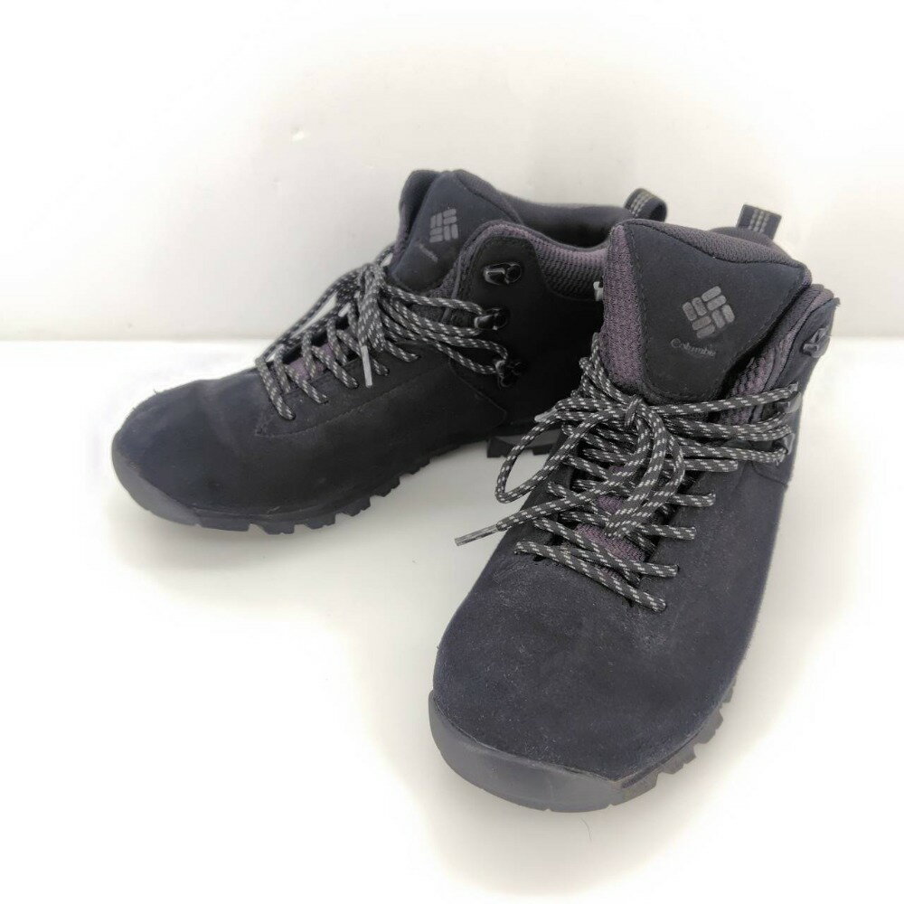 【中古】 コロンビア Columbia トレッキングシューズ ブラック 27.5cm 中国製 メンズ 靴 YU0301 05w132..