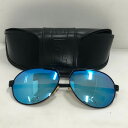 【中古】 ポリス POLICE サングラス ティアドロップ ブラック イタリア製 メンズ ケースあり 62□13-135 サングラス S8480G 02w174...