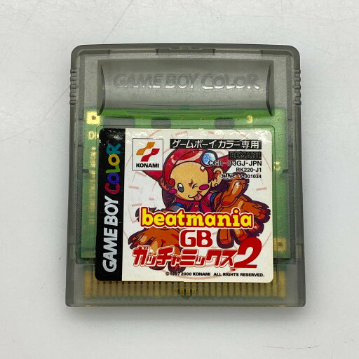 【中古】 コナミ ビートマニア GBガッチャミックス2 ゲームボーイ ゲームソフト CGB-B3GJ-JPN 05w14616T 【館林店】 【中古】 コナミ ビートマニア GBガッチャミックス2 ゲームボーイ ゲームソフト CGB-B3GJ-JPN 05w14616T 【館林店】