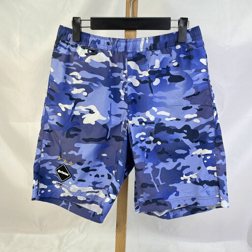 【中古】 ナイキ NIKE × F.C.R.B FCレアルブリストル カモフラ柄 ショートパンツ ハーフパンツ ブルー サイズS 中国製 メンズ ポリエステル 716122-460 01w-5039 【結城店】 【中古】 ナイキ NIKE × F.C.R.B FCレアルブリストル カモフラ柄 ショートパンツ ハーフパンツ ブルー サイズS 中国製 メンズ ポリエステル 716122-460 01w-5039 【結城店】