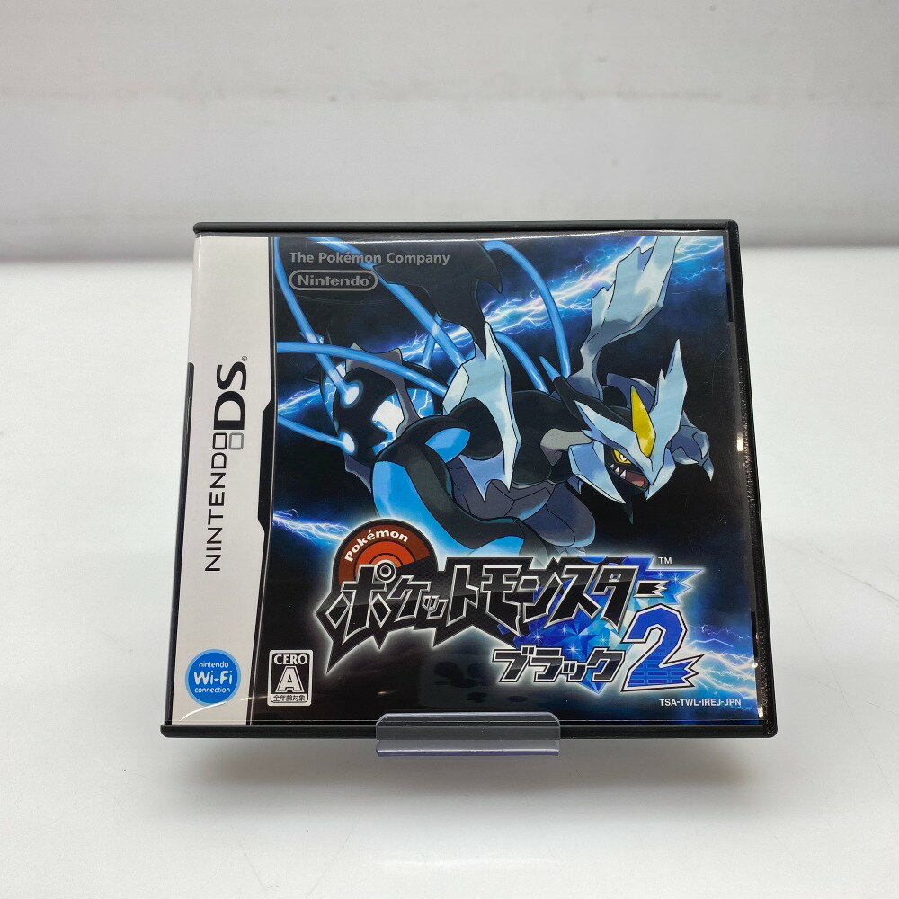 【中古】【DS】ポケットモンスター ブラック2 ケース/説明書あり *起動のみ確認済* Nintendo DS 05w14866T 【館林店】