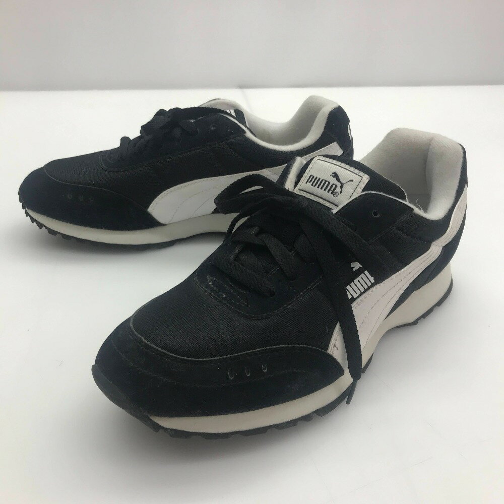 【中古】 プーマ PUMA ブラック 26.5cm 中国製 レディース スニーカー PZR071-20 05w14467 【館林店】