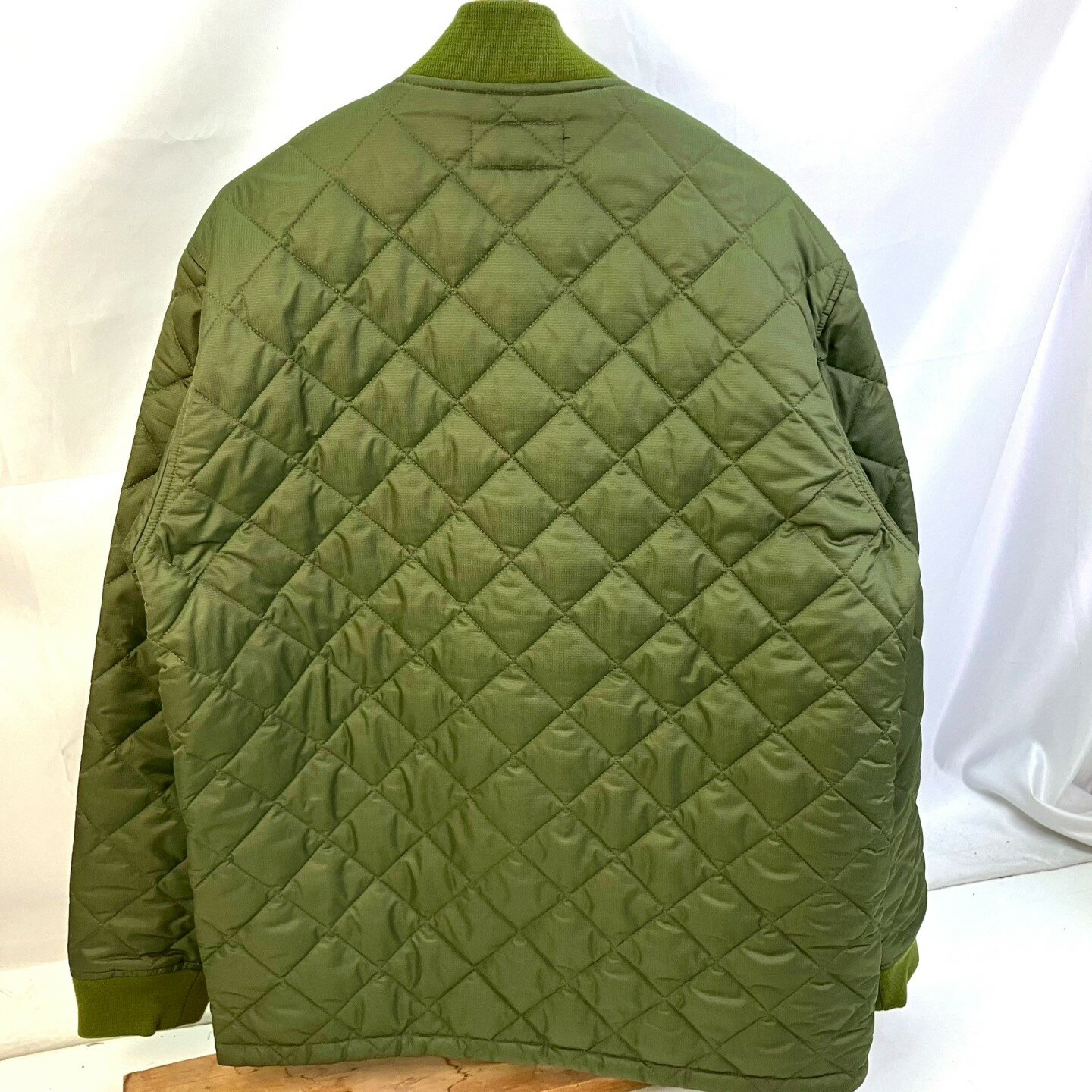 【中古】 クラクト CLUCT キルティングジャケット サイズL カーキグリーン メンズ アウター 01w-5164 【結城店】