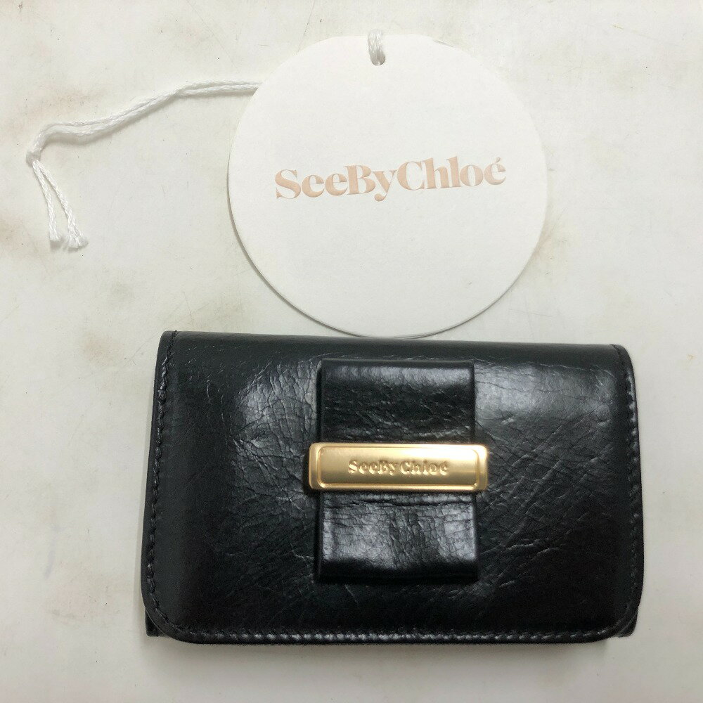 【中古】 シーバイクロエ See by Chloe 6連レザーキーケース ブラック レディース 箱なし キーケース 02w18868 【牛久店】