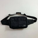 トレーダー 楽天市場店で買える「04w4895▽※【中古】ポーター PORTER L-fine エルファイン コラボ ボディバッグ ウェストバック タンカー ブラック レッド メンズ レディース 吉田カバン【八王子店】」の画像です。価格は7,700円になります。