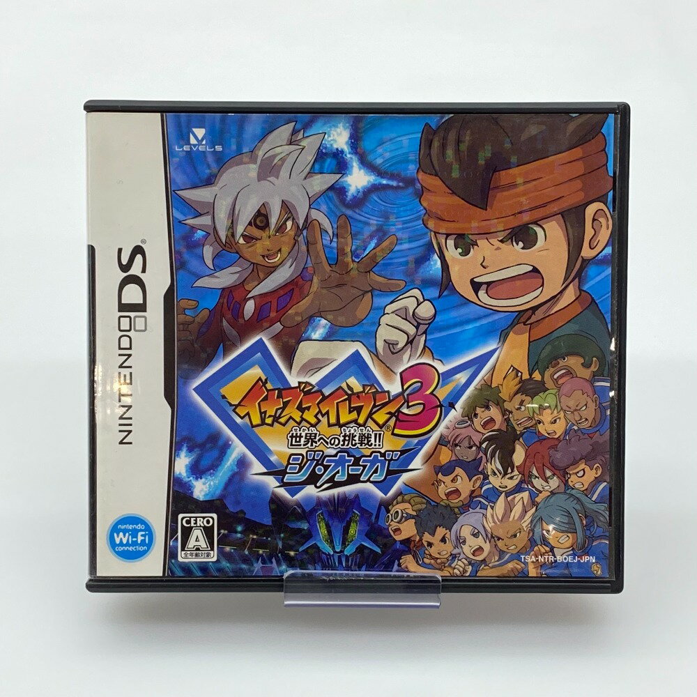 【中古】 LEVEL5 イナズマイレブン3 世界への挑戦!ジ・オーガ Nintendo DS ゲームソフト NTR-BOEJ-JPN 05w15066 【館林店】