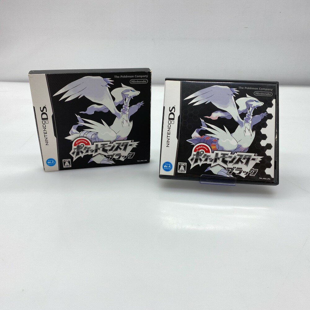 【中古】 (株)ポケモン ポケットモンスター　ブラック Nintendo DS ゲームソフト TWL-IRBJ-JPN 05w15067 【館林店】
