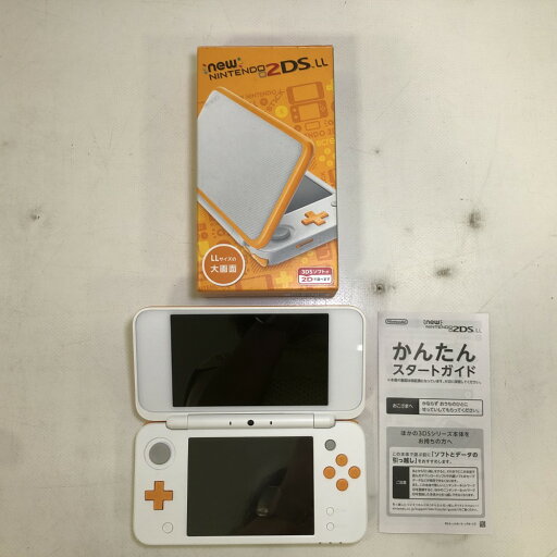 【中古】 ★美品★new NINTENDO/2DS LL/ホワイト×オレンジ/クリーニング済/開封済/動作確認済/中古品 ゲームハード 07w5909 【大和店】 【中古】 ★美品★new NINTENDO/2DS LL/ホワイト×オレンジ/クリーニング済/開封済/動作確認済/中古品 ゲームハード 07w5909 【大和店】