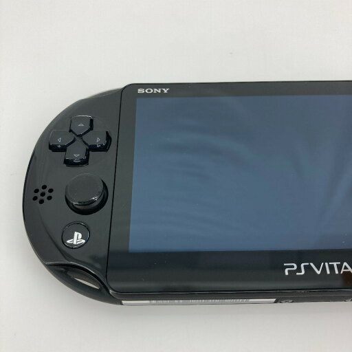 【PS VITA】PlayStation VITA 本体 箱あり PCH-2000 ブラック 美品*動作確認/初期化済み* ◎中古品◎ 05w15209T 【館林店】