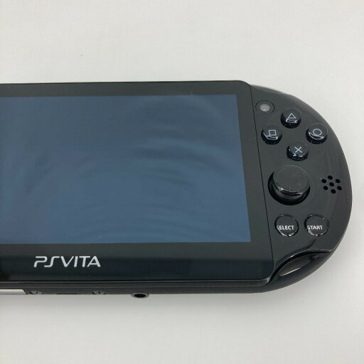 【PS VITA】PlayStation VITA 本体 箱あり PCH-2000 ブラック 美品*動作確認/初期化済み* ◎中古品◎ 05w15209T 【館林店】