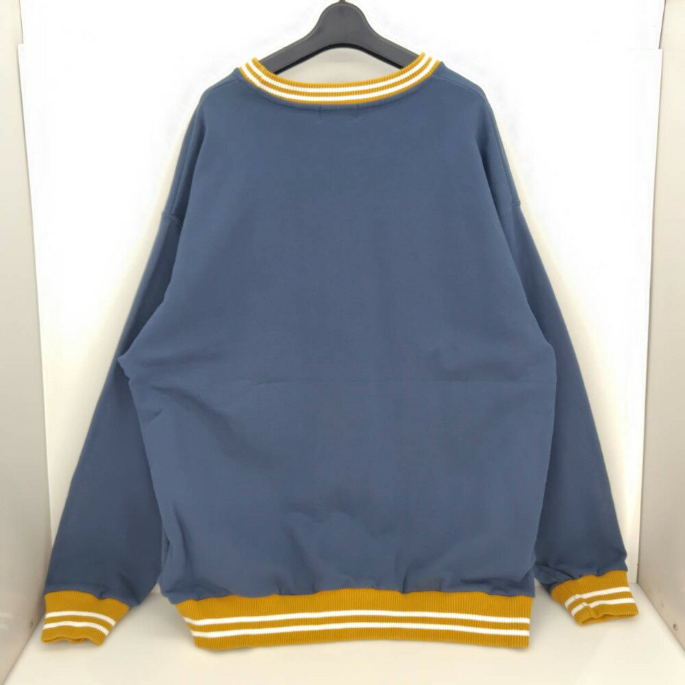 【中古】 エクストララージ XLARGE 刺繍ロゴスウェット ネイビー サイズXL 中国製 メンズ スウェット コットン 05w15119 【館林店】