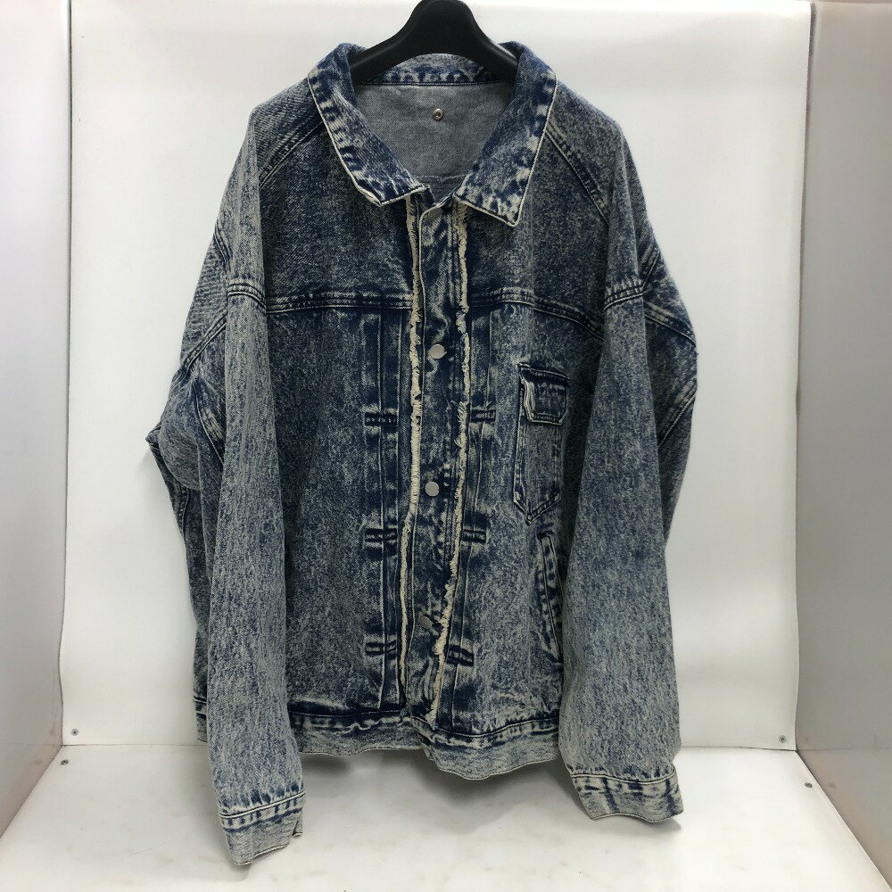 【中古】 ADRER アドラー ブルー サイズM 中国製 メンズ デニムジャケット コットン 02w19518 【牛久店】